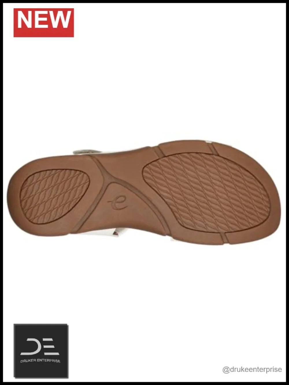 Women's Leather Slingback Flat Sandals with Arch Support